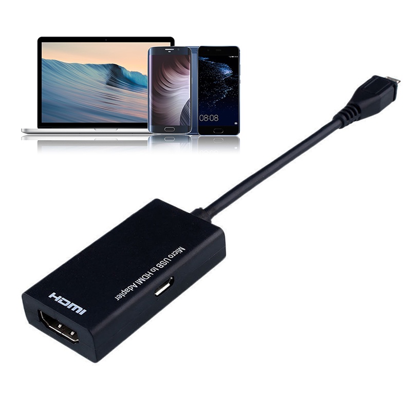 Cáp ChuyểN MHL Micro USB Sang HDMI HDTV 1080P Cho ĐiệN ThoạI Android Samsung