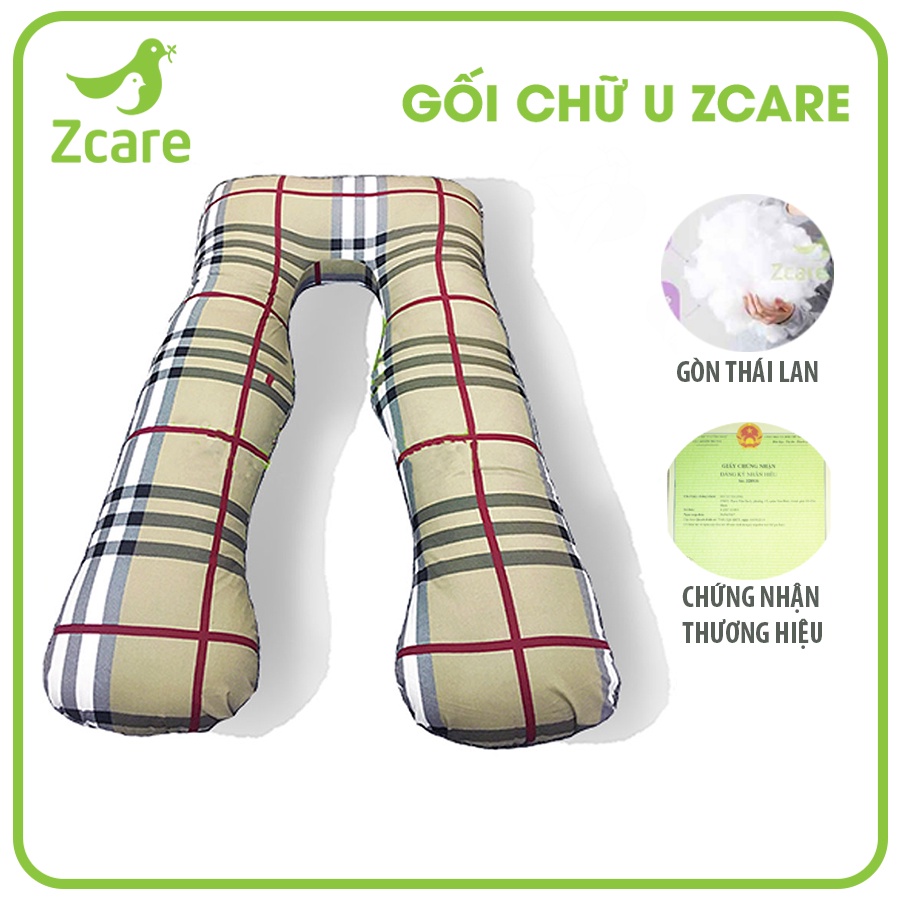 Gối ôm bà bầu ZCARE.VN cho bà bầu ngủ ngon, đỡ chuột rút, tê chân