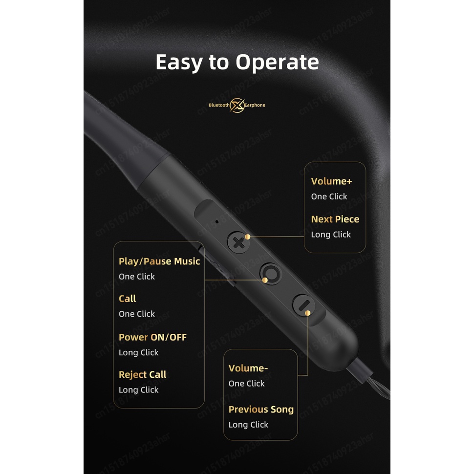 Tai Nghe Bluetooth Không Dây BX-03 Chống Ồn KZ ZSN PRO DQ6 TRN MT1 HiFi