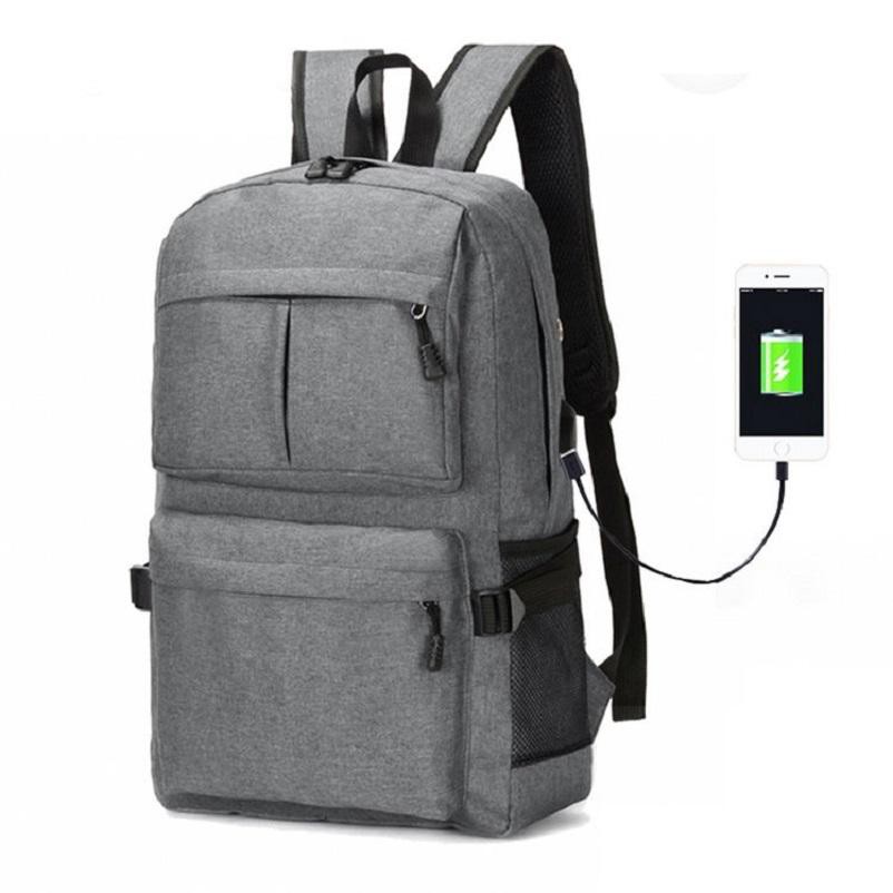 Balo Thời Trang Hàn Quốc cao cấp - có lỗ sạc pin USB điện thoại 2020 ( giao màu ngẩu nhiên )