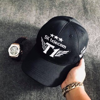 Mũ nón LMHT SKT T1 (Đen) - Mũ nón LoL SKT T1