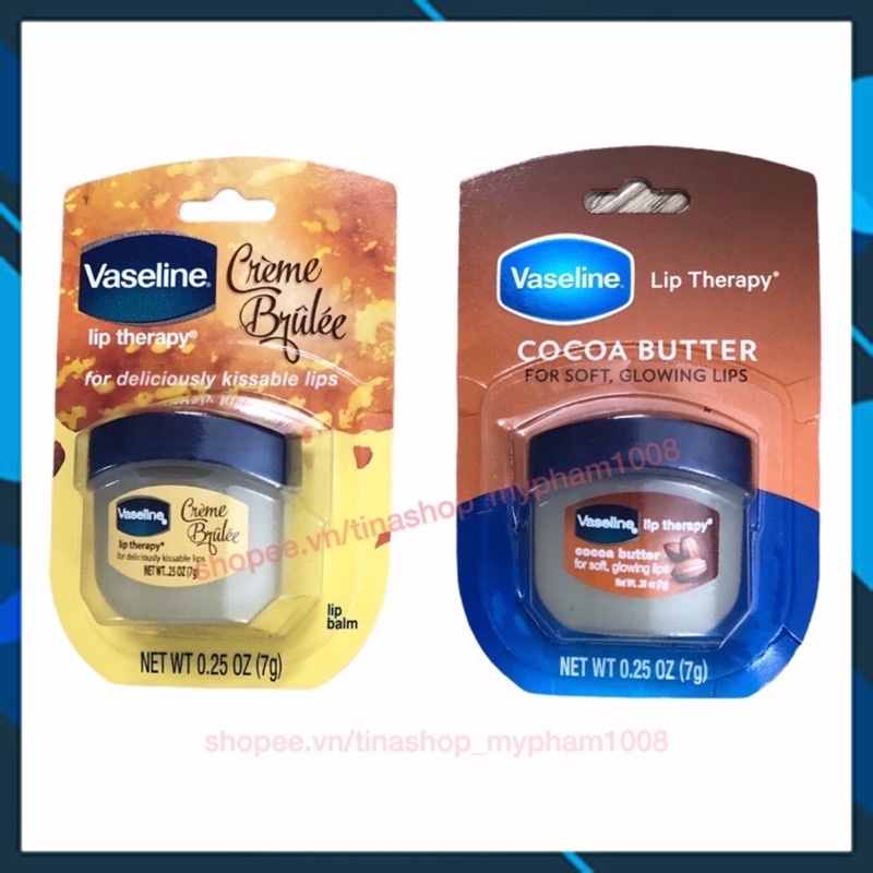 Sáp Dưỡng Môi Vaseline Lip Therapy hũ 7g