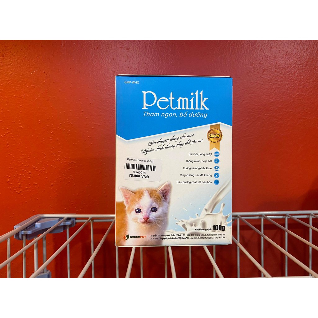 Sữa Cho Chó Mèo Pet Milk- Sữa Bột Cho Chó Mèo Con PetMilk