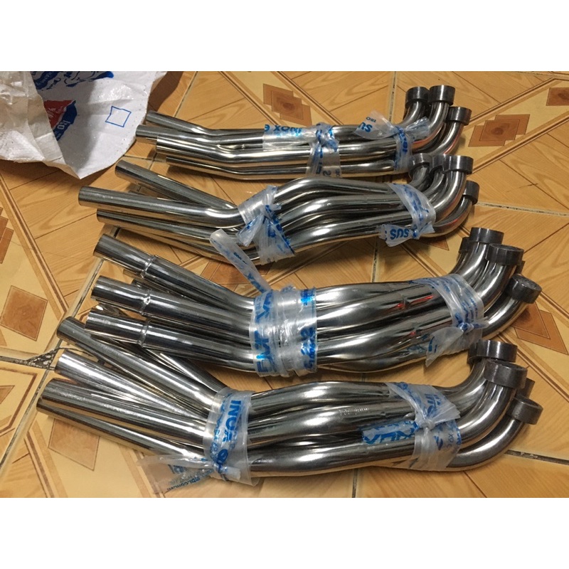 Cổ pô inox 304 suzuki viva xăng cơ