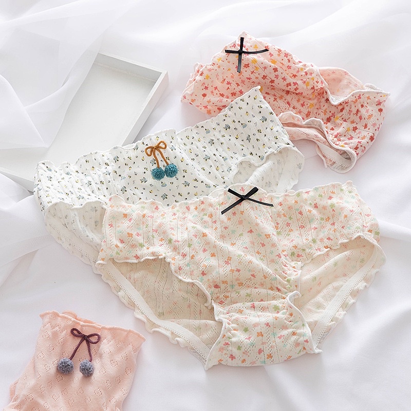 hộp 4 quần lót kute thông hơi cao cấp 1745