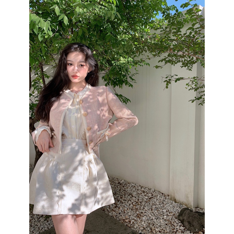 Set Áo khoác Áo sơ mi và Chân váy