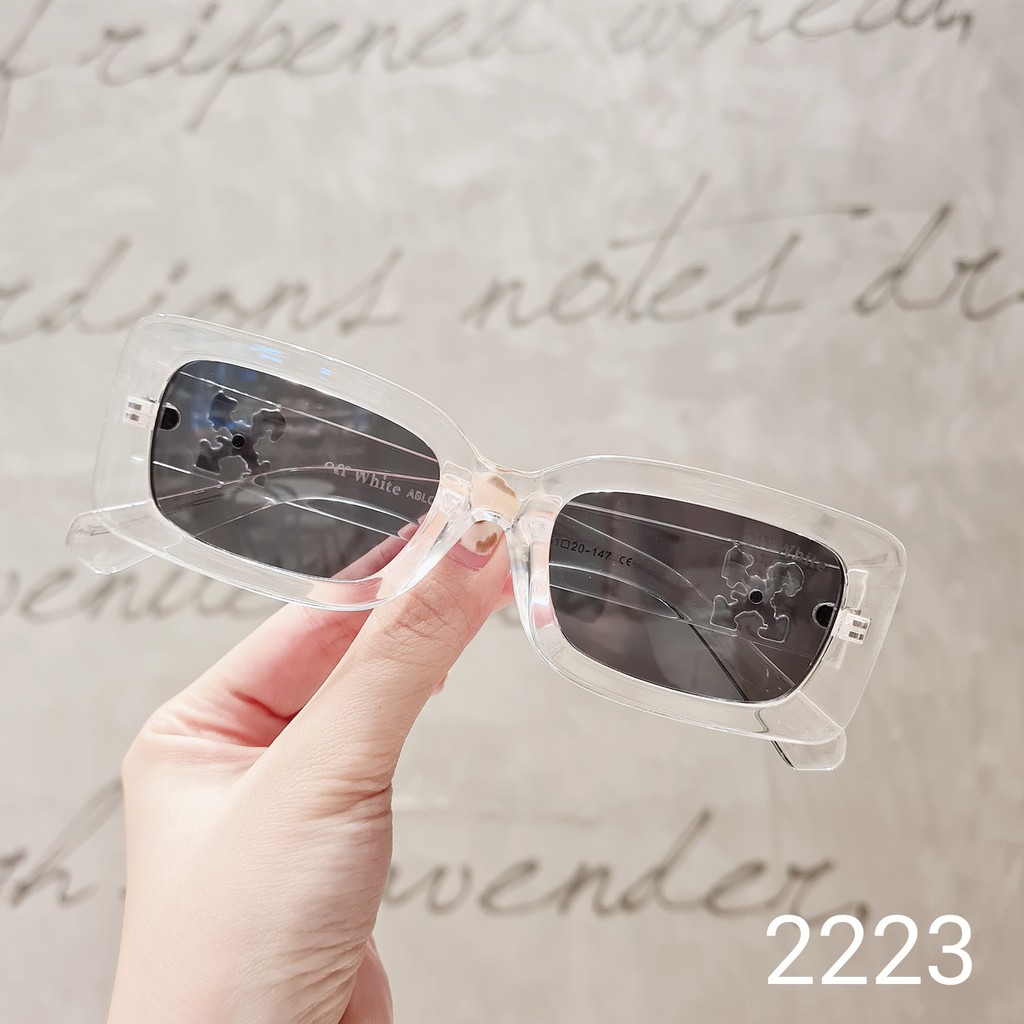Kính Mát Nam Nữ Lilyeyewear Chống Uv400, Thiết Kế Mắt Vuông Dễ Đeo, Màu Sắc Thời Trang - 2223