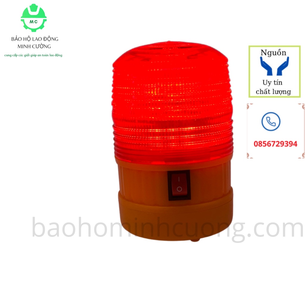 Đèn cảnh báo công trường, đèn cảnh báo nguy hiểm dùng pin tiện dụng