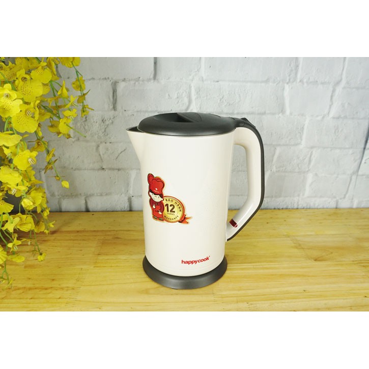 [Oder] - Ấm Đun Siêu Tốc 2 Lớp Happy Cook HEK-17WF