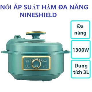 NỒI ÁP SUẤT NINESHIELD 4L KB-618/ CHEF&CHEF CHỨC NĂNG NẤU ĐA DẠNG