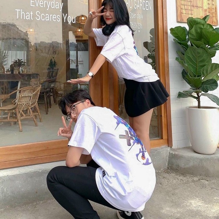 Áo Thun Tay Lỡ Unisex - Áo Thun Nam Nữ Form Rộng XOANIME Siêu Hot - LP.STORE