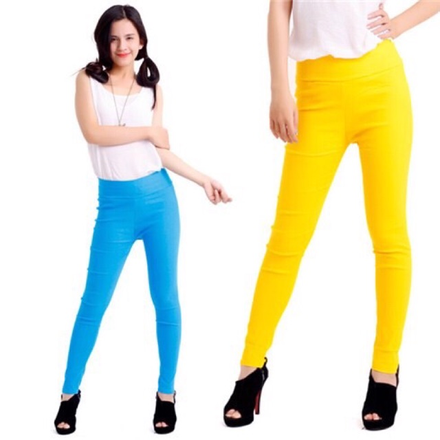 Quần skinny nữ Navi co dãn không dây kéo