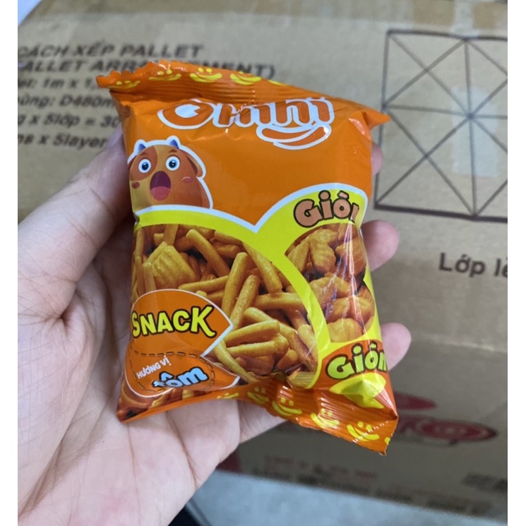 COMBO 30 GÓI BÁNH SNACK QUE MINI OHIHI TUỔI THƠ