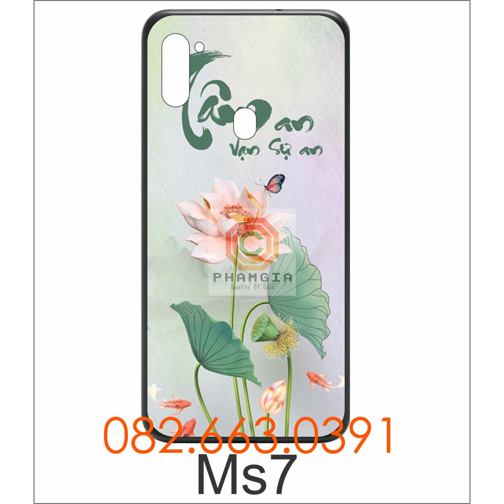 Ốp lưng Samsung A11 dẻo in hình thư pháp