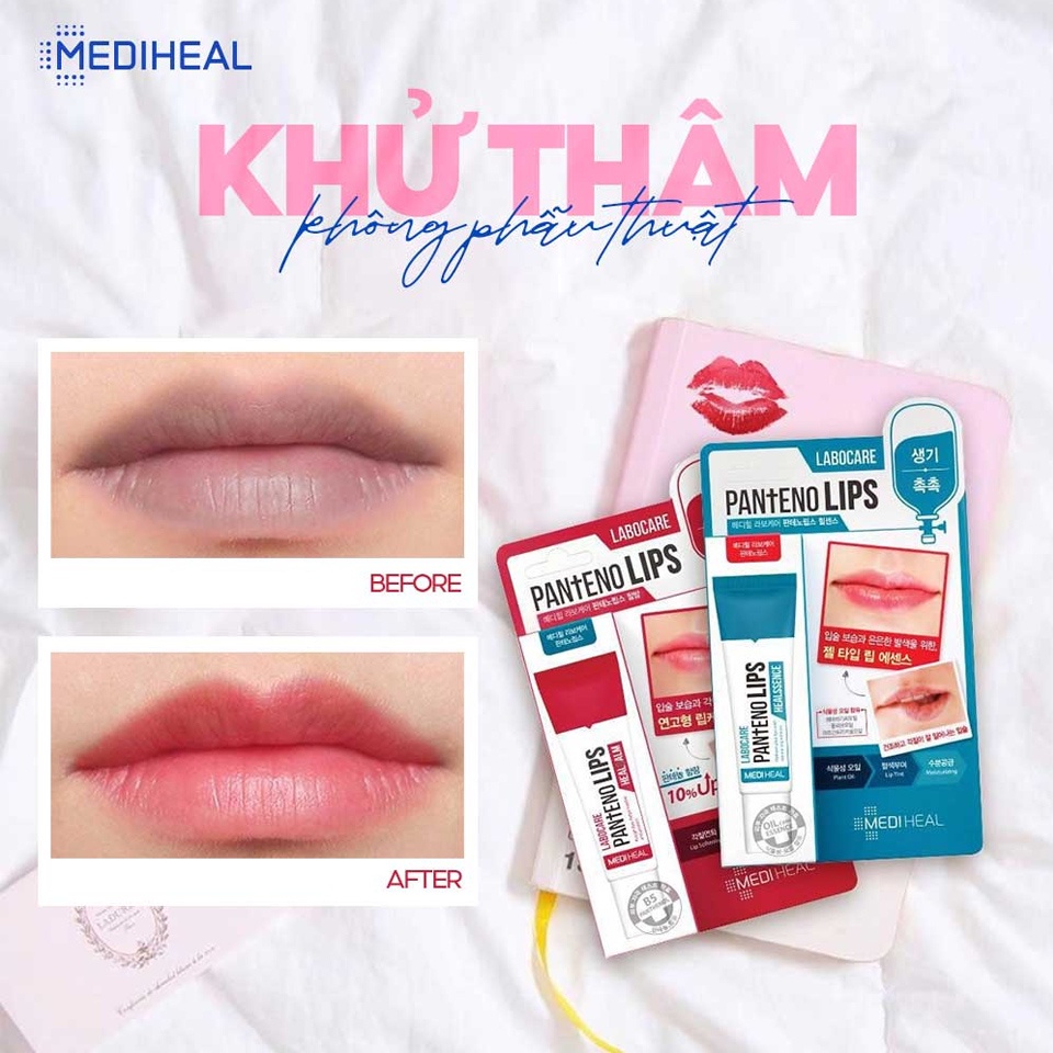 Son dưỡng môi Mediheal Labocare Panteno Lips Healssence 10ml dưỡng ban ngày