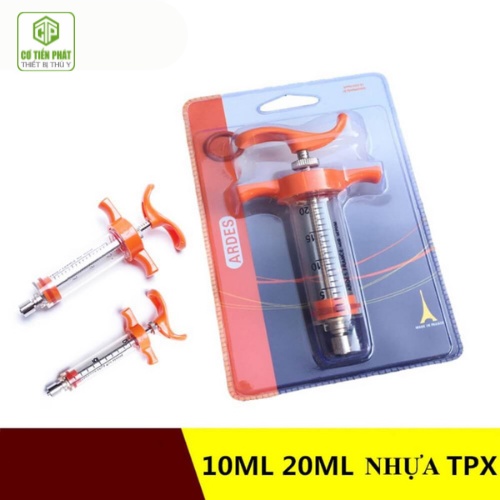 Xi lanh tiêm lợn, bơm tiêm nhựa ARDES cao cấp