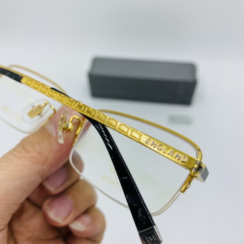 Gọng kính ENGLAND titanium mạ vàng 18k cao cấp