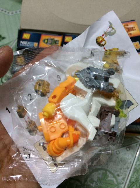 Mẫu Mô Hình Lego Jual LeLe 92006(1-6) Nexo Knights