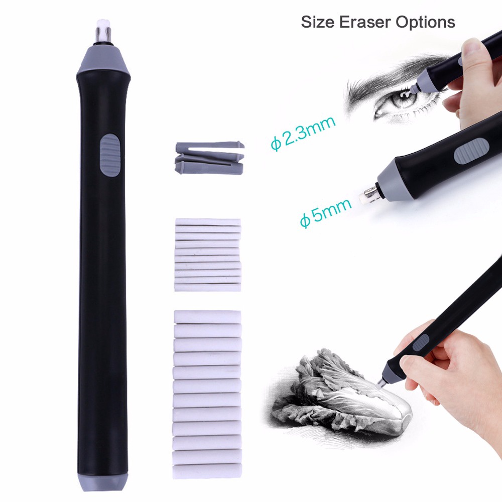 Cục Tẩy Bút Chì Bằng Điện Tiện Dụng Cho Trường Học