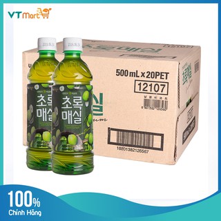 Nước ép mận xanh Woongjin nước giải khát Hàn Quốc 500ml - VT Mart