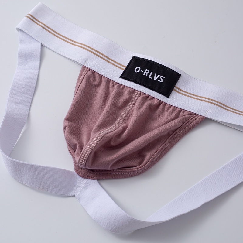ORLVS Quần lót lọt khe 6108 lưng thấp thời trang gợi cảm chất lượng cao thoải mái dành cho nam