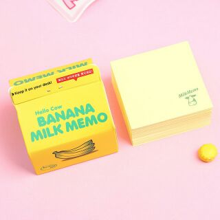 Giấy nhớ hình hộp sữa