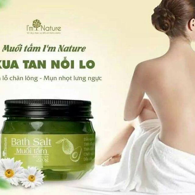 Muối tắm thảo dược I'M NATURE