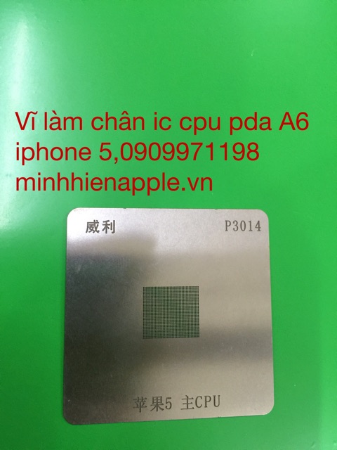 Vĩ làm chân PDA iphone A5 6 7 8 9 10 11