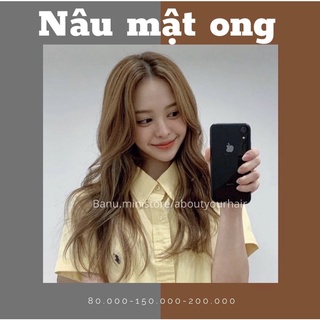 Nhuộm tóc Nâu mật ong
