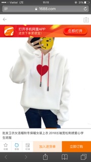 Áo Hoodie Trái Tim Đỏ