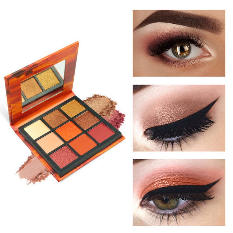 [Hàng mới về] Bảng phấn mắt 9 màu lì và màu sắc lung linh thương hiệu Damo Beauty | BigBuy360 - bigbuy360.vn