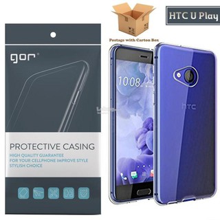 BAMB [Phụ kiện giá rẻ] Ốp lưng HTC U Play dẻo trong suốt Gor (Sỉ lẻ)