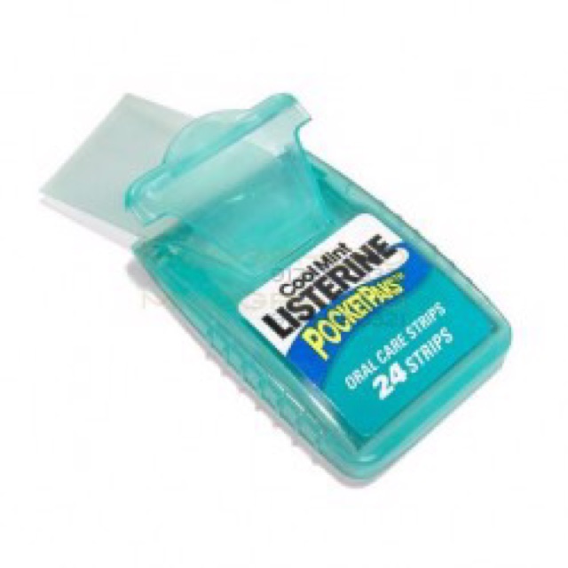 Set 3 Miếng ngậm thơm miệng Listerine PocketPaks