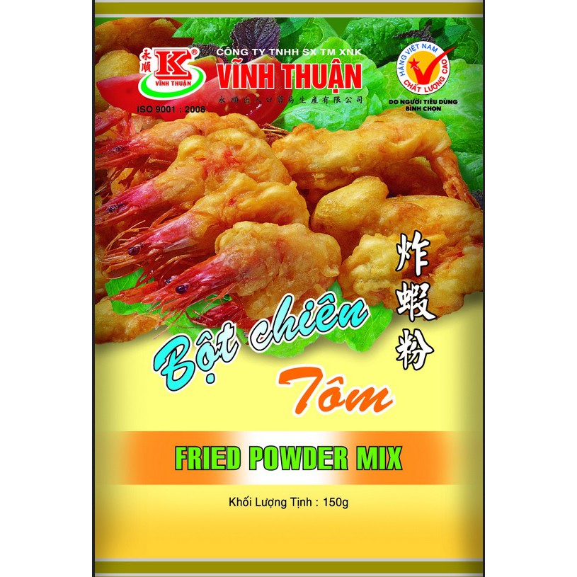 1 Thùng bột chiên tôm Vĩnh Thuận