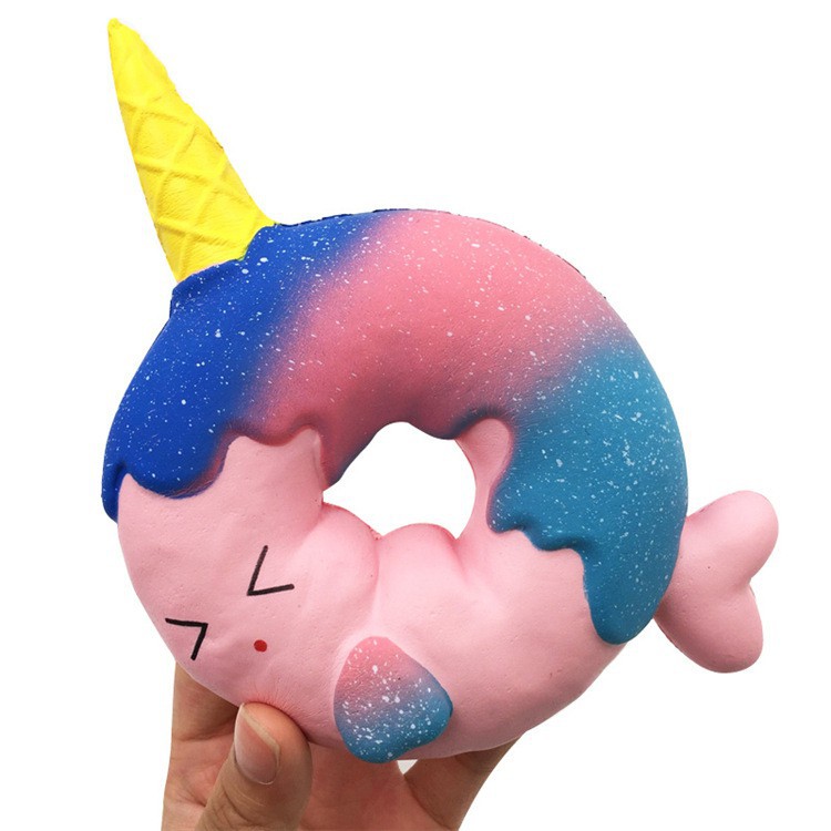 Chính hãng SquishyFun - Ngựa Unicorn galaxy khổng lồ (19x11x4cm) shop squishy