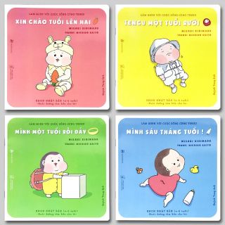 Sách - Combo 4 quyển Ehon Nhật Bản Tengu