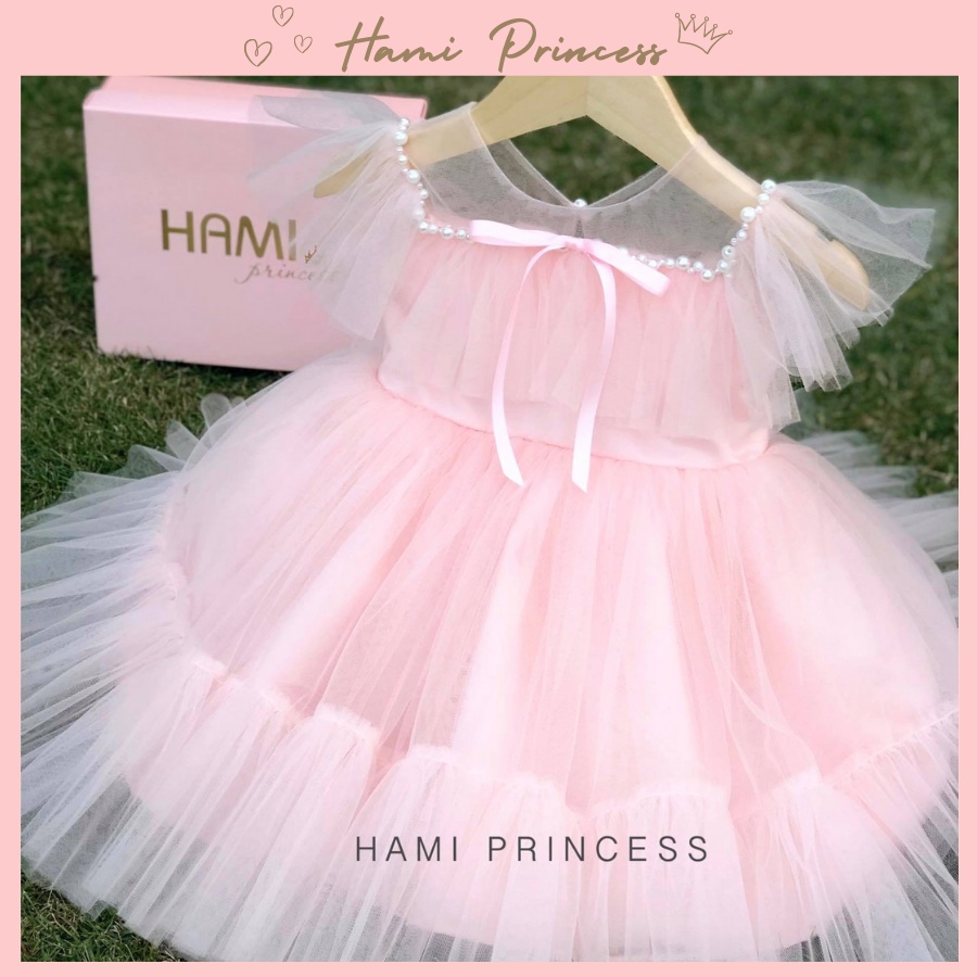 Váy Công Chúa Cánh Tiên Điệu Đà Cho Bé Gái HAMI PRINCESS ❤️ Tặng Kèm Phụ Kiện