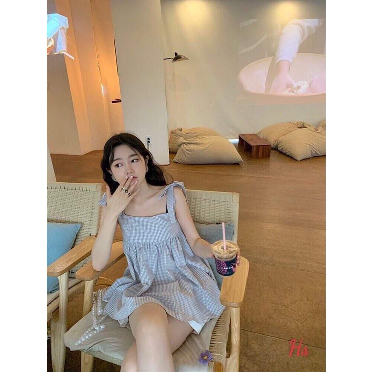 [FREESHIP, MẾN TẶNG QUÀ XINH] [SIÊU HOT] SET, BỘ ÁO KẺ XANH KÈM NƠ QUẦN KAKI TRẮNG MÁT MẺ PHONG CÁCH