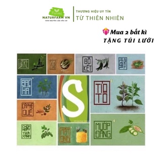 Xà bông tắm face & body hữu cơ - xà bông nghệ, mướp đắng, than tre,...