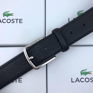 Nịt nam Lacoste da  siêu sang