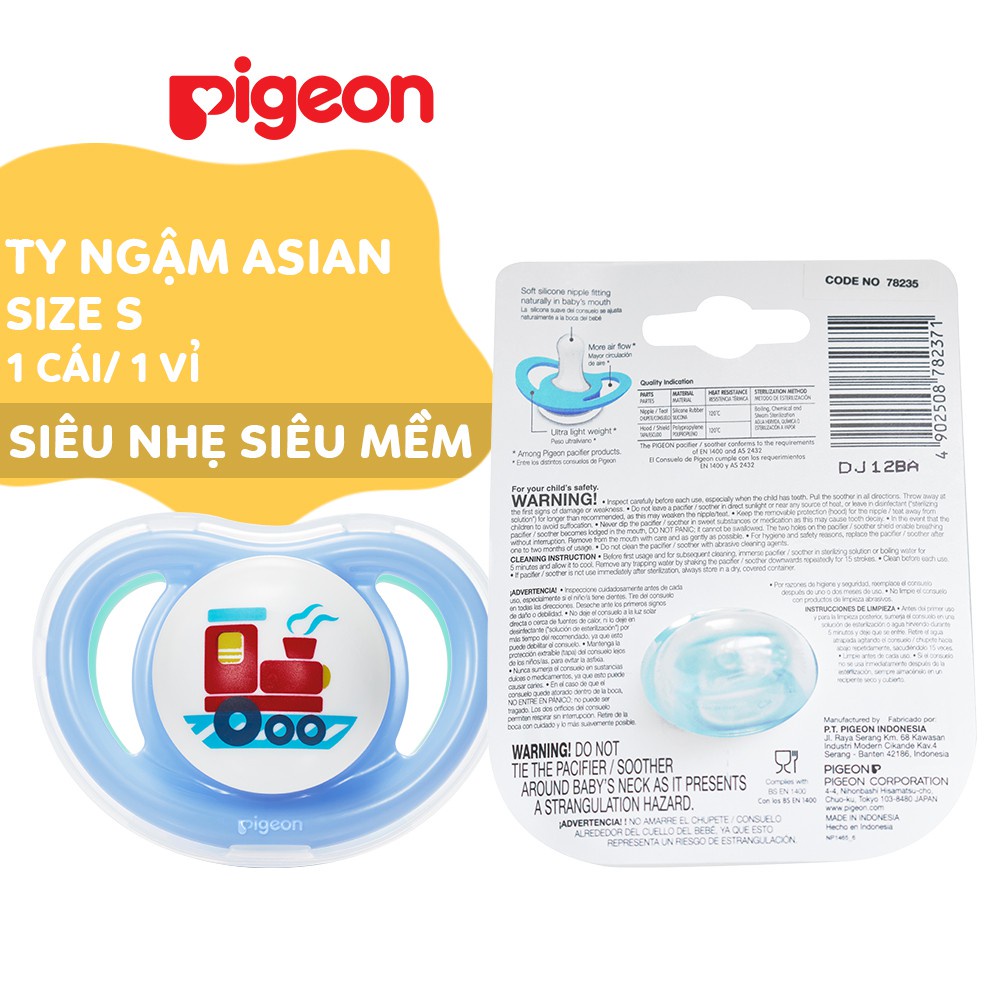 Ty ngậm Pigeon Cao Cấp Mẫu Mới Siêu Nhẹ, Siêu Mềm (SIZE S,M,L)