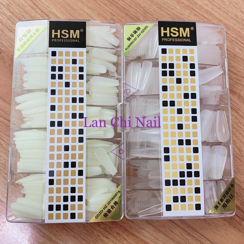 Móng úp HSM nhám form thang Hàn Quốc - LanChiNail