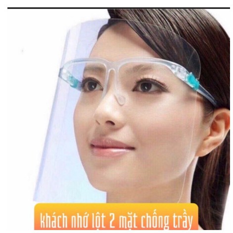 ( MUA ĐỂ NHẬN QUÀ ) Face Shield Kính Chống Giọt Bắn Bảo Hộ Chống Dịch, chống bụi