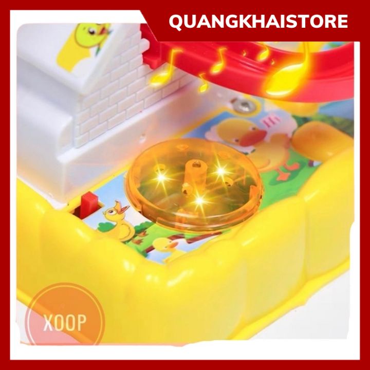 Đồ Chơi Cầu Trượt Vịt Vàng Leo Thang Siêu Dễ Thương Cho Bé Vui Chơi Giải Trí - Shop đồ chơi Quangkhai