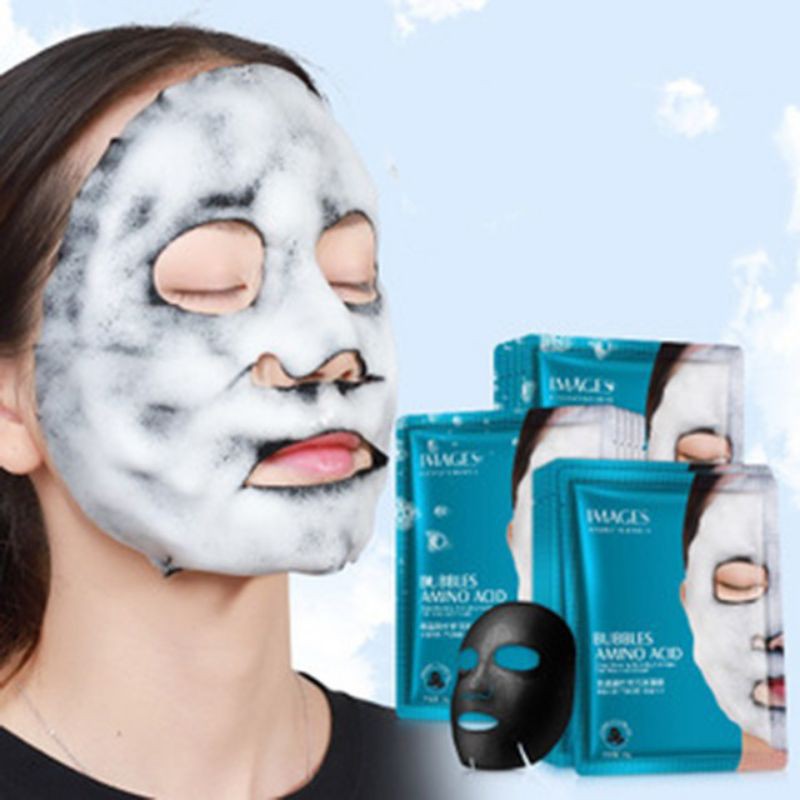 [RẺ VÔ ĐỊCH]Mặt Nạ Sủi Bọt Thải Độc AMINO ACID IMAGES | Thế Giới Skin Care