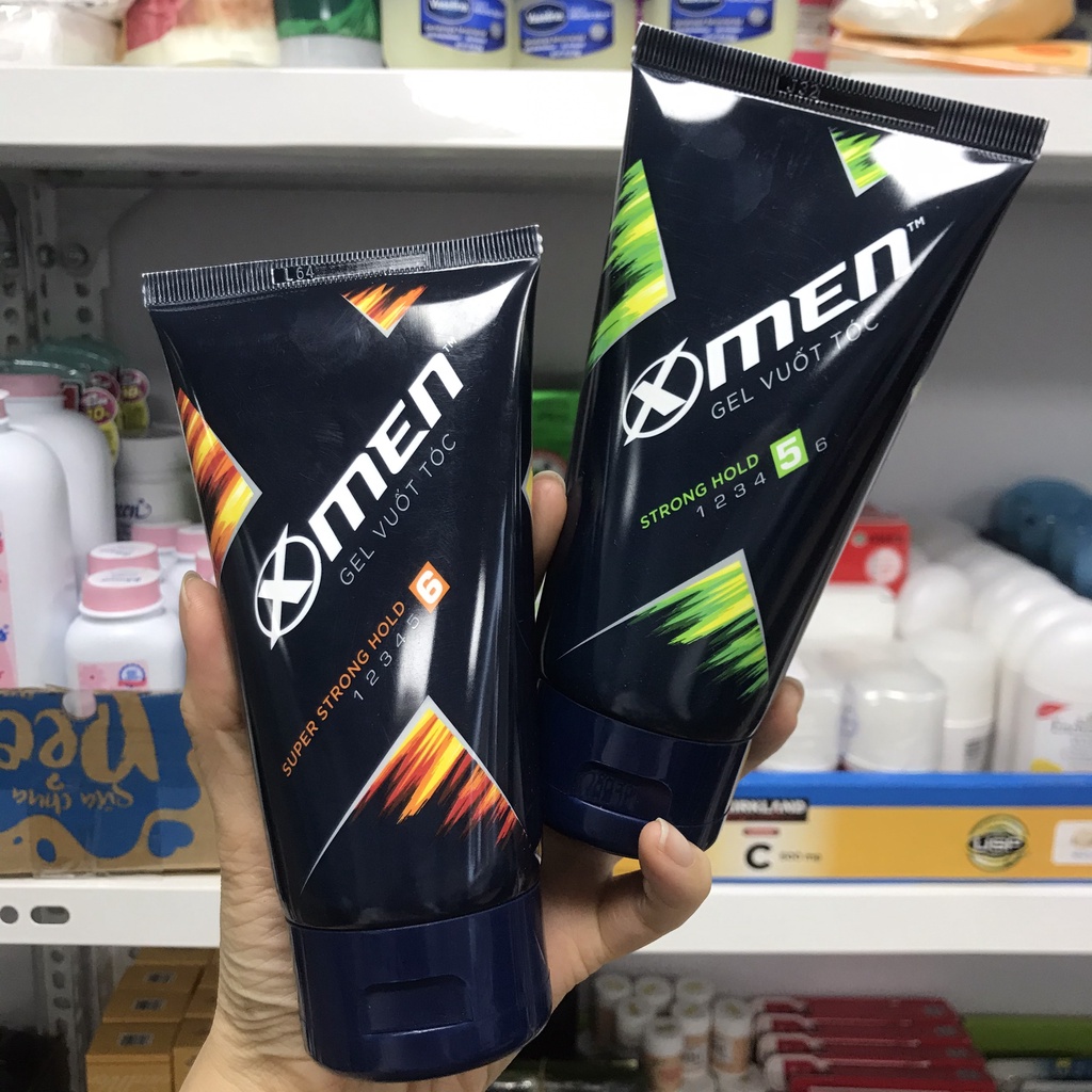 Keo vuốt tóc nam XMEN Strong Hold / Super Strong 150g - Xáp vuốt tóc nam