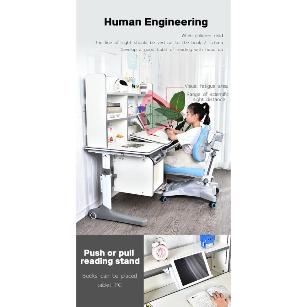 Bàn Học Thông Minh Chống Gù Chống Cận DISNEY 1205 (cốt gỗ tự nhiên) phù hợp 4-18 tuổi _MOMOMART | BigBuy360 - bigbuy360.vn