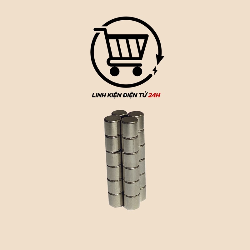 Nam Châm 3x3mm, 5x5mm,..,..Đất Hiếm Tròn .
