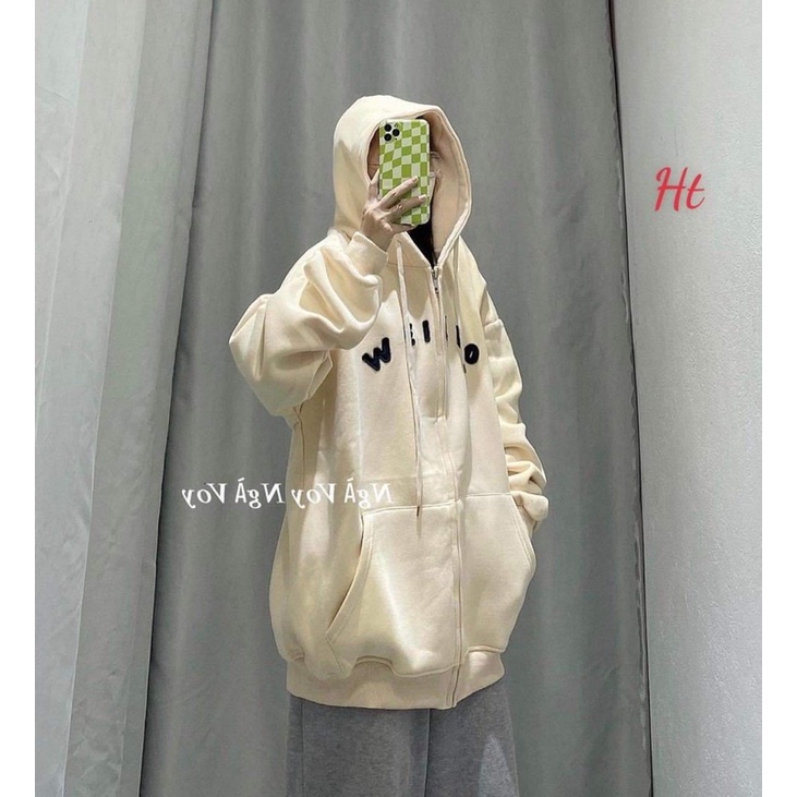 Áo khoá nỉ cotton WEIRDO HT12