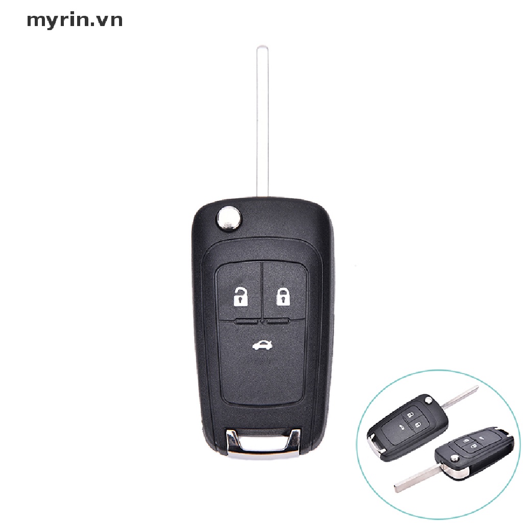 Vỏ Chìa Khóa Điều Khiển 3 Nút Cho Chevrolet Cruze